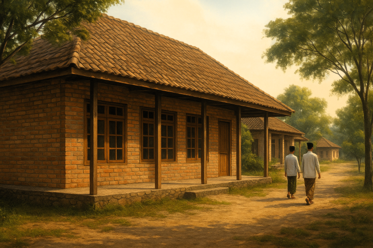 Pesantren dan psikologi estetika bentuk