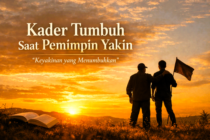 Kader Tumbuh saat Pemimpin Yakin