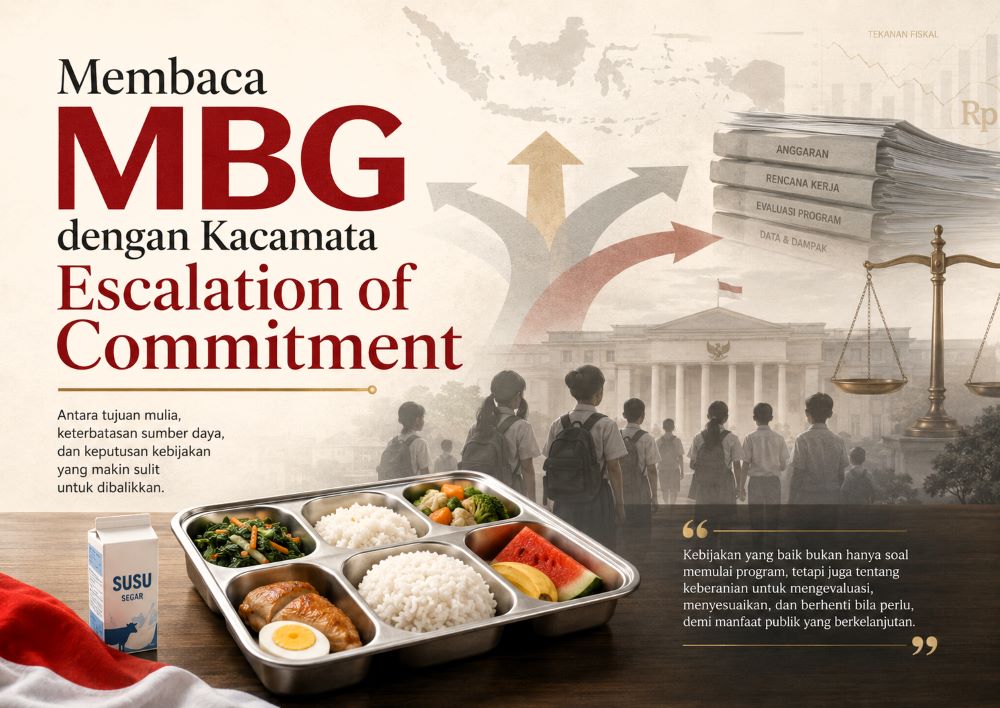 Membaca MBG dengan Kacamata Escalation of Commitment