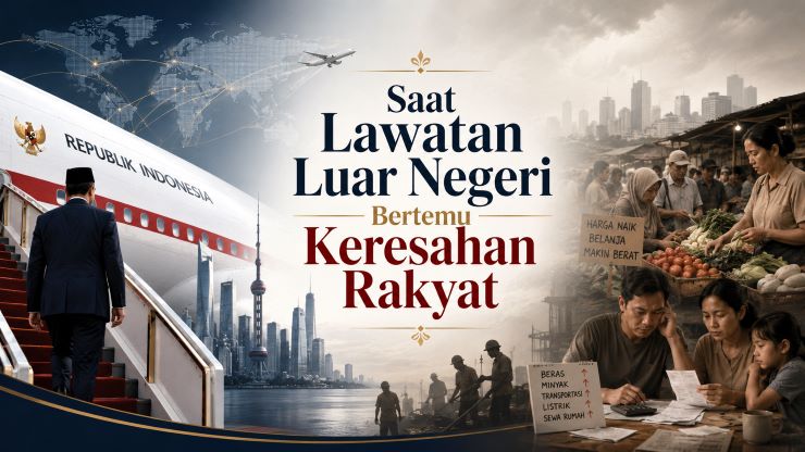 Saat Lawatan Luar Negeri bertemu Keresahan Rakyat